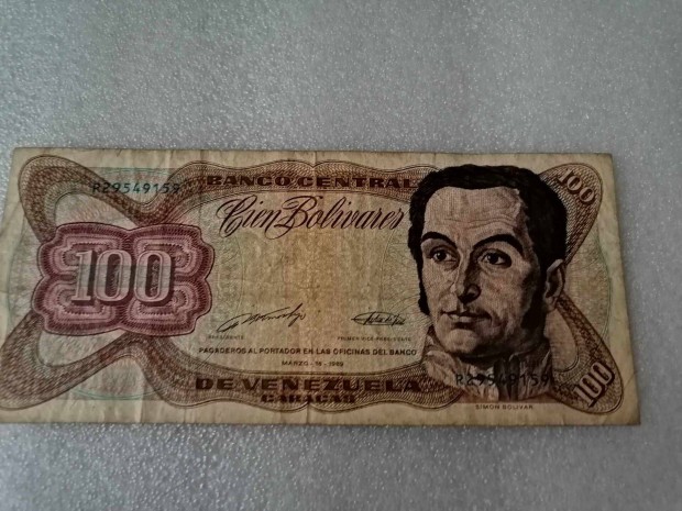 1989 / 100 Bolivares Venezuela (MM)