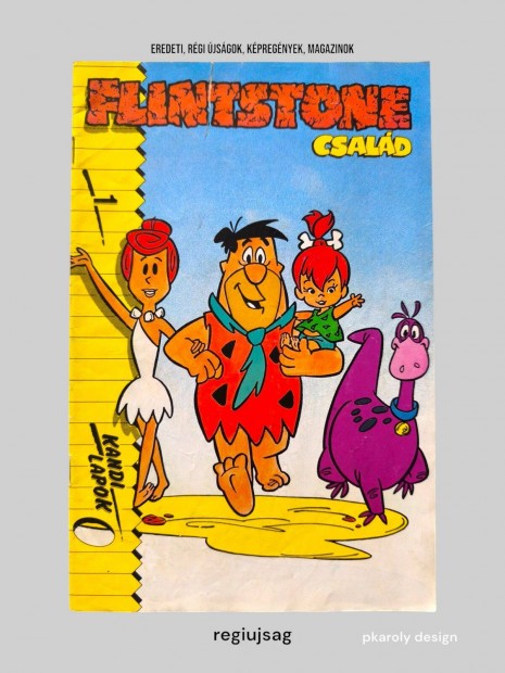 1989 / Flintstone csald #1 / Kpregny Ssz.: 29565