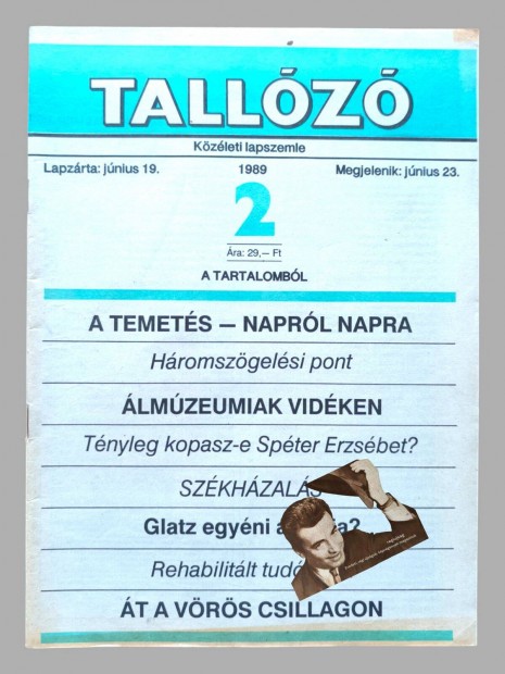 1989 / Tallz / Eredeti jsg! Ssz.: 29939