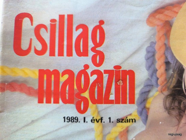 1989 ? / Csillag magazin #1 / jsg - Magyar / Ssz.: 27782