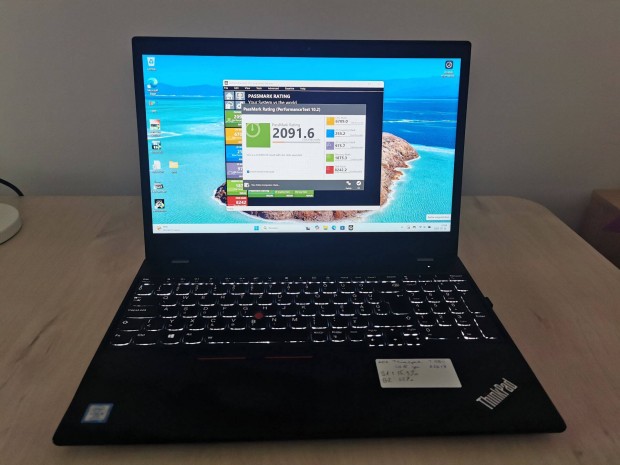 198-206 Eladó Thinkpad T580 laptop i5 8 gen 256SSD 8GB RAM Gyári Magya