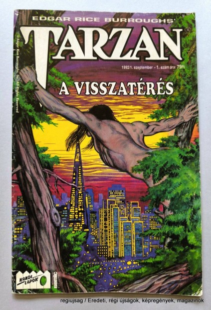 1992 szeptember / Tarzan #1 / Kpregny - Magyar