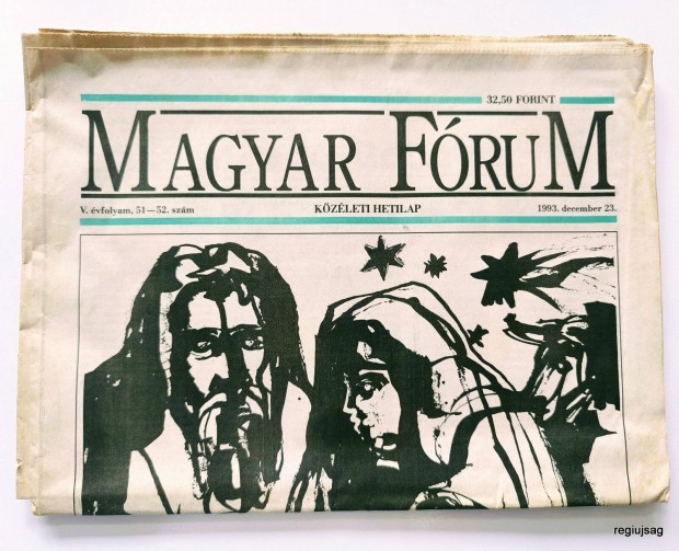 1993 december 23 / Magyar Frum / jsg - Magyar / Ssz.: 27812