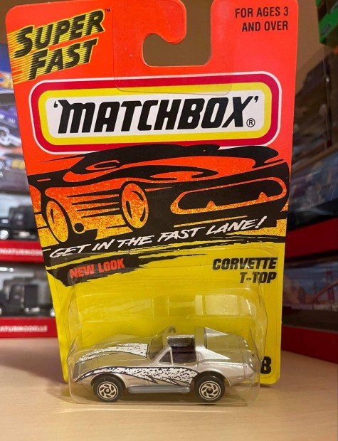 1995 Corvette T-Top Matchbox Super Fast bontatlan gynyr modell