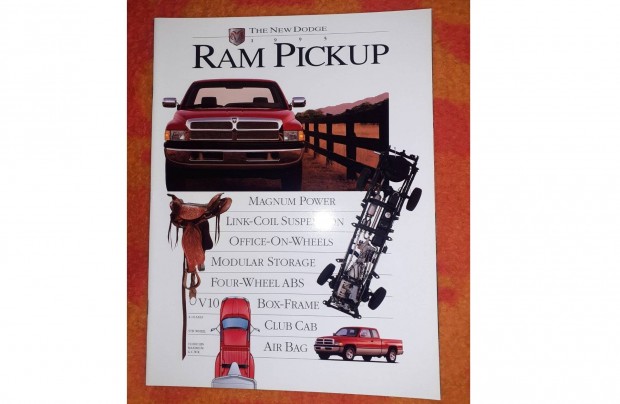1995 Dodge Ram Pickup USA prospektus