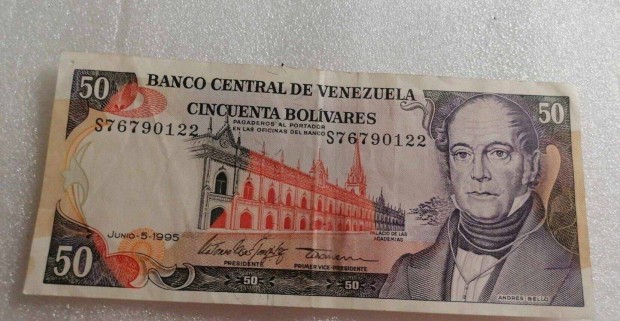 1995 / 50 Bolvares Venezuela