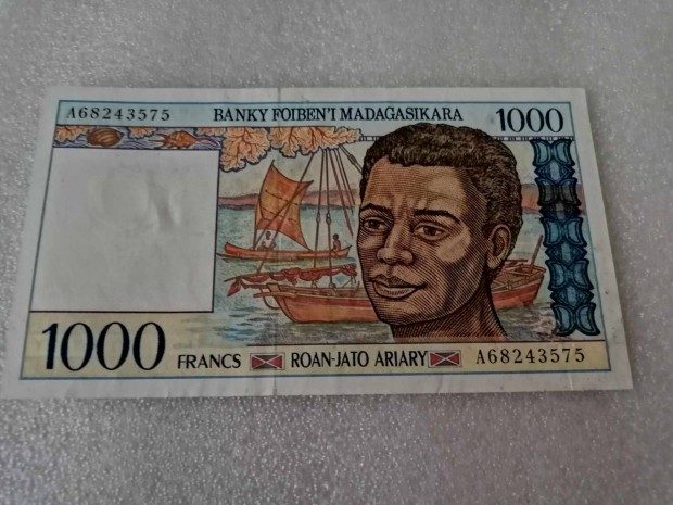 1996-2004 / 1000 Francs Madagaszkr (MM)