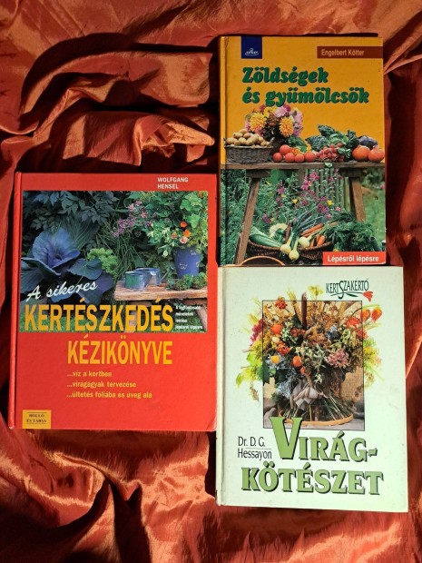 1997-2004 Kertszeti knyvek,akkori ron eladk