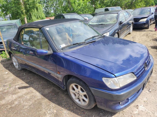 1997 Peugeot 306 Cabrio 1.6 benzin, manuális - Bontás - Őrbottyán