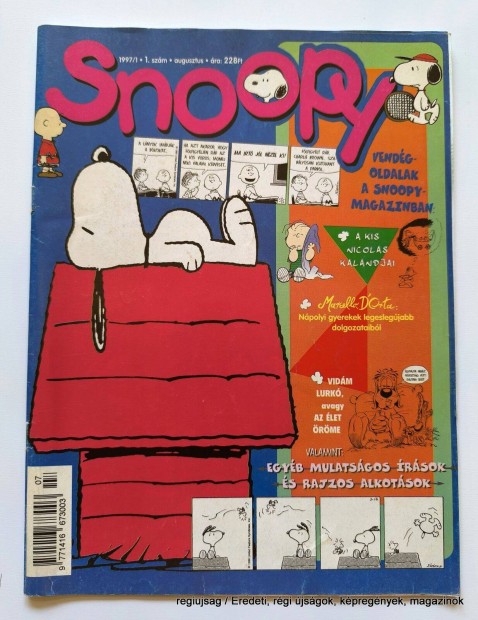 1997 augusztus / Snoopy (1997) #1 / Kpregny - Magyar