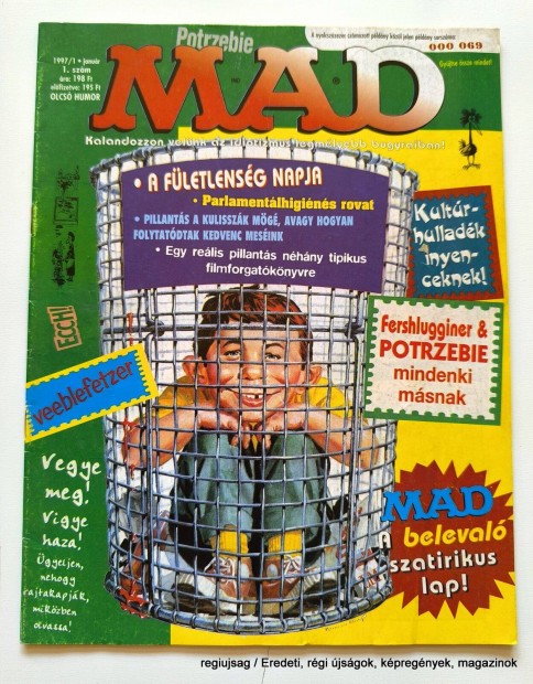 1997 janur / MAD #1 / Kpregny - Magyar / Ssz.: 29108