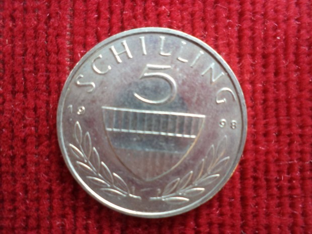 1998-as 5 Schilling szp llapotban elad