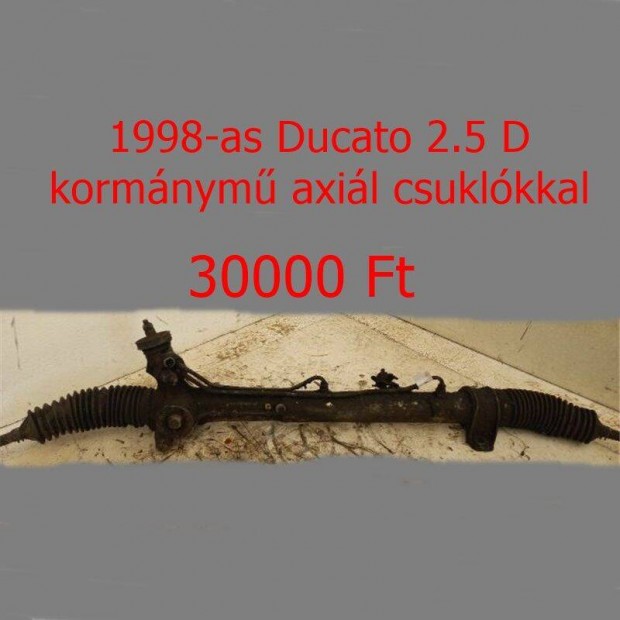 1998-as Ducato 2.5 D kormnym axil csuklkkal elad