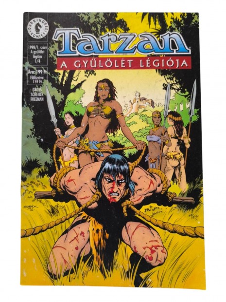 1998 augusztus / Tarzan: A gyllet lgija #1 / Kpregny