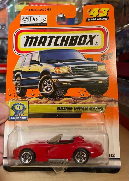 1999'Dodge Viper RT/10 Matchbox Show Cars USA krtya!!