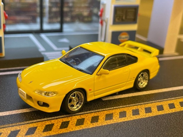 1999 Nissan Silvia S15 modellaut - BM Creations 1:64 mret