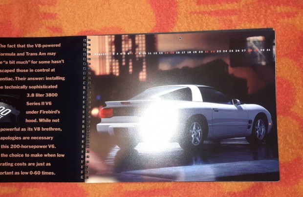 1999 Pontiac Firebird USA prospektus