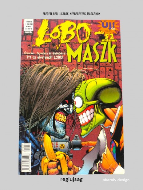 1999 / Lobo - Maszk #1 / Kpregny Ssz.: 29579