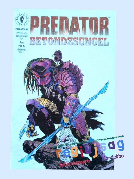 1999 mjus / Predator #6 / Kpregny - Magyar / Ssz.: 29971