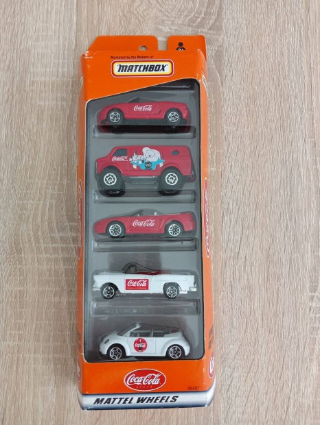 1999 matchbox coca-cola 5 packs