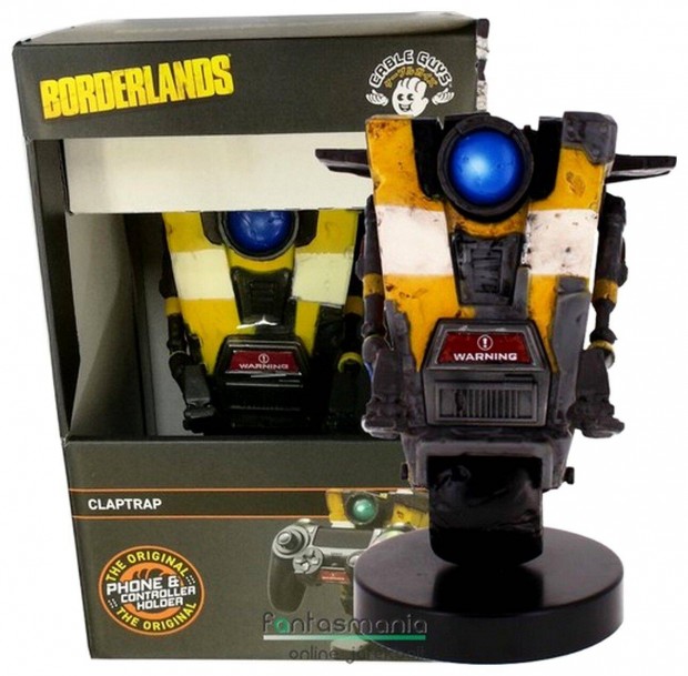 19-21 cm Borderlands Claptrap robot figura konzol kontroller tart