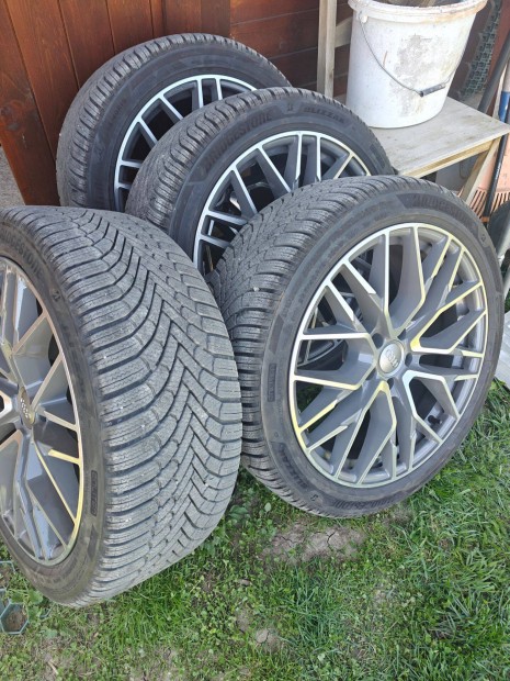 19" 5x112 alufelni garnitúra + 255/40 r19 téli gumi