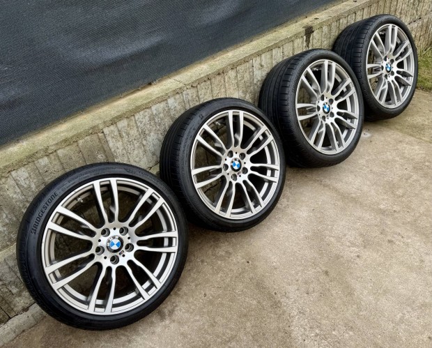 19" BMW 403M kerk szett, Bridgestone Turanza gumikkal (5x120)