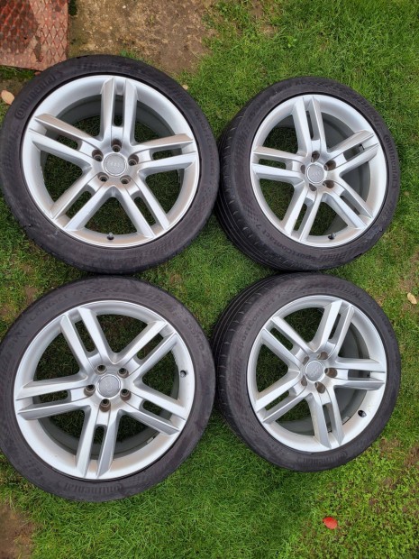19" Gy�ri Audi alufelni szett 2022-es Continental gumikkal