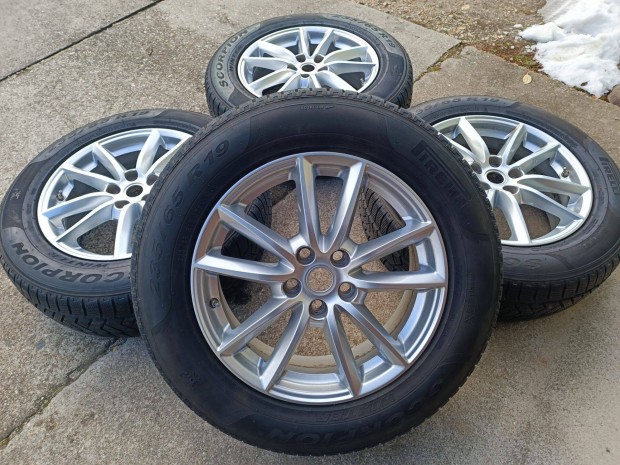 19" Gy�ri Land Rover alufelni szett 5*120 t�li gumik szenzor Discovery