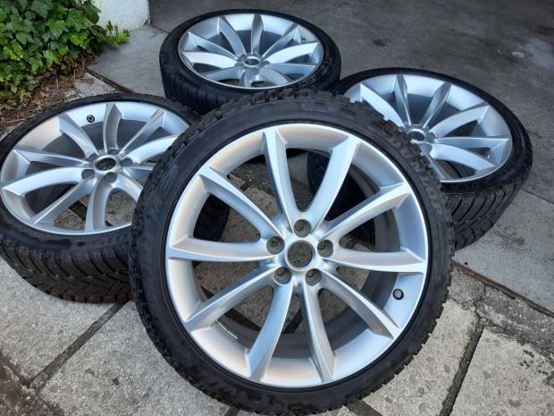 19" gyári Jaguar XF kétszéles alufelni szenzorokkal 5x108 felni 19 col