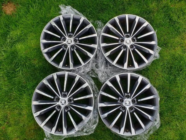 19 colos Skoda Trinity gyári alufelnik!