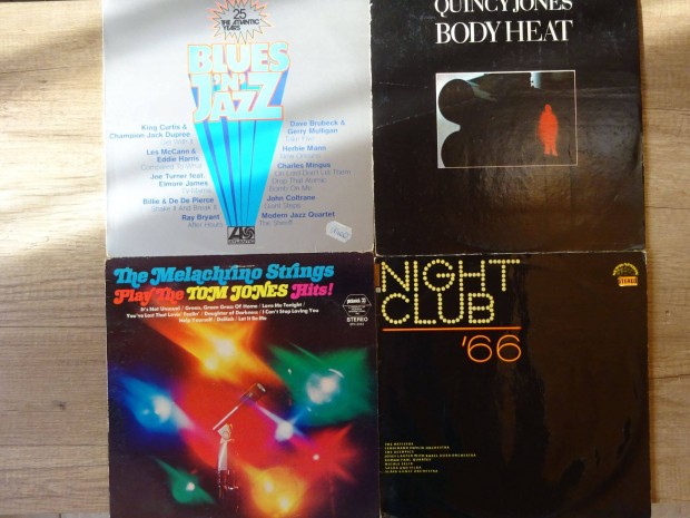 19 db főként Jazz műfajú bakelit / vinyl lemez egyben eladó