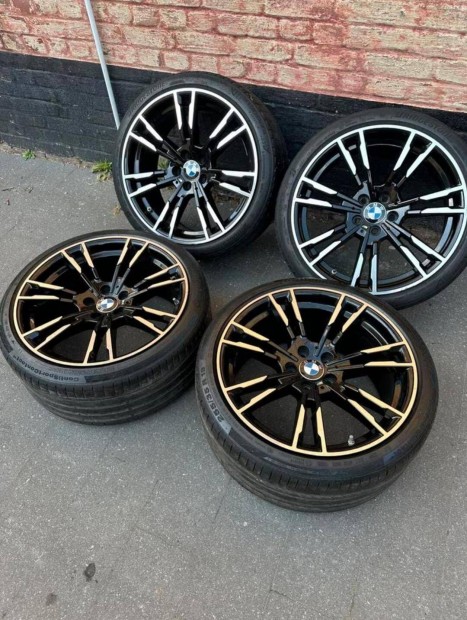 19 eredeti BMW M alufelni szett nyári gumikkal Tpms szenzorral