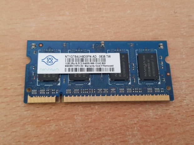 1GB Laptop RAM Memória