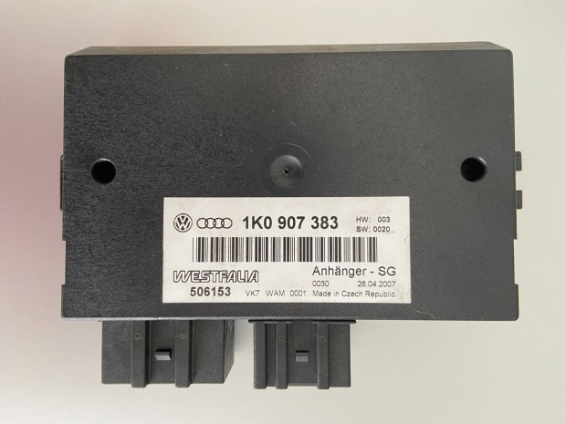 1K0 907 383 VW , AUDI Westfalia Vonóhorog Elektronika