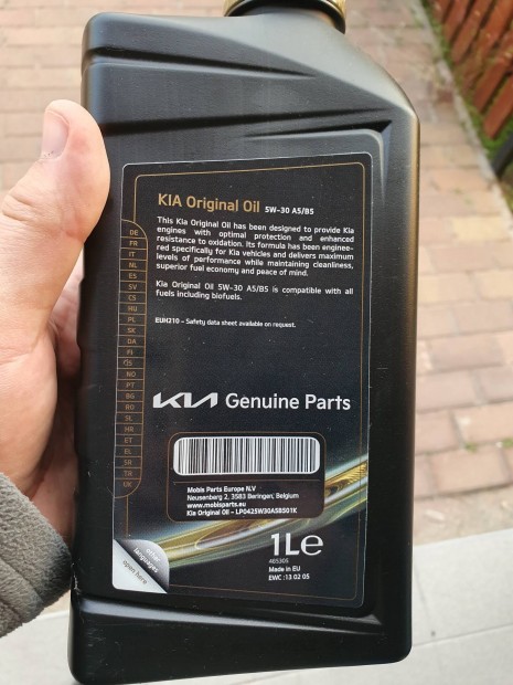 1L Eredeti KIA 5W-30 motorolaj