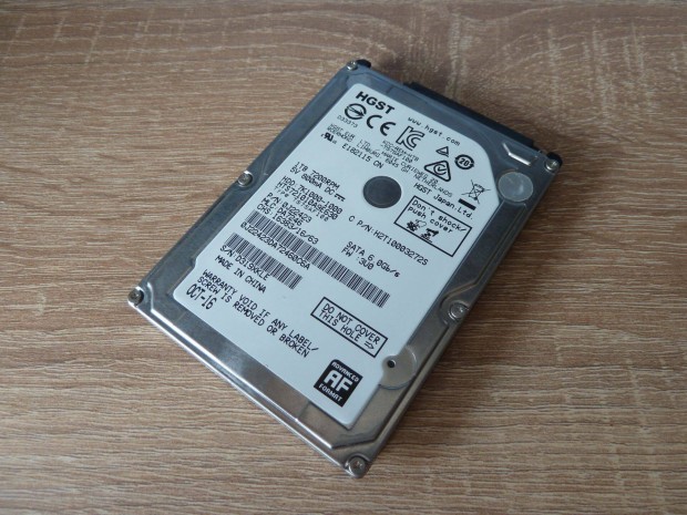 1TB 7200RPM HGST Merevlemez