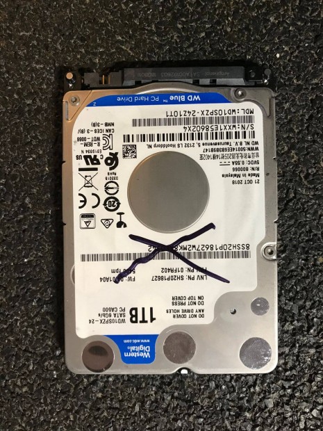 1TB WD Blue laptop HDD, 2,5, sata, 100/97