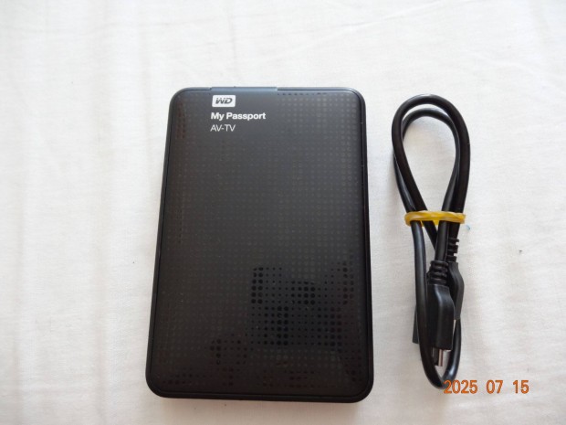 1TB Western Digital kicsi külső adattároló HDD