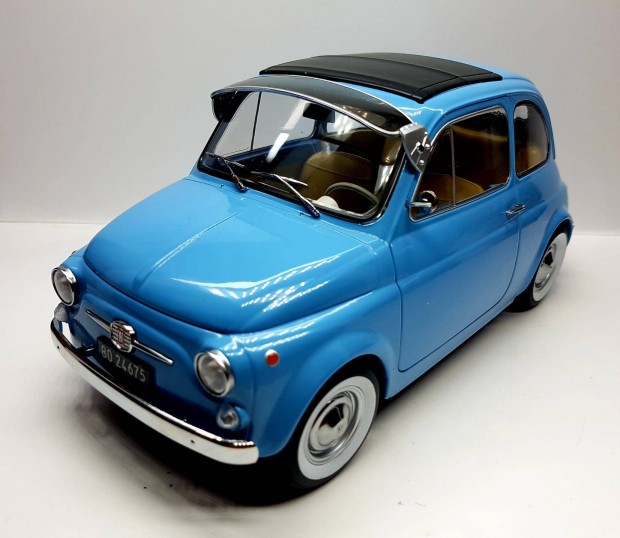 1/12 Fiat 500F (1968) KK-Scale kiads autmodell 