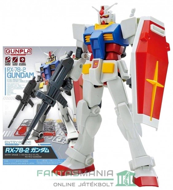 1/144 mretarny Gundam figura Entry Grade EG RX-78-2