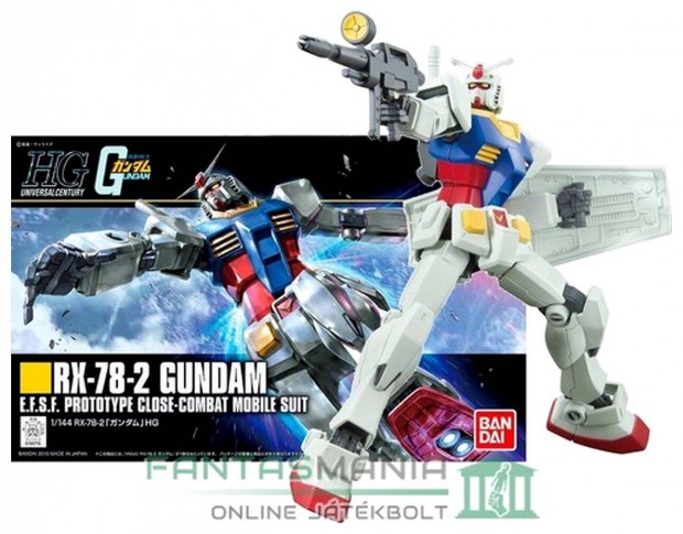 1/144 mretarny Gundam figura High Grade Universal Century RX-78-2