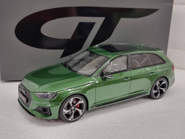 1/18 1:18 AUDI RS4 Avant (B9) 2019, GT Spirit modell