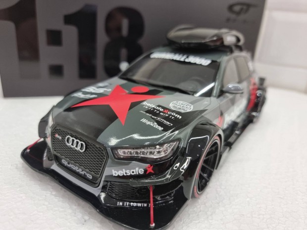 1/18 1:18 AUDI RS6 Avant (C7) DTM Jon Olsson 2017, GT-Spirit model