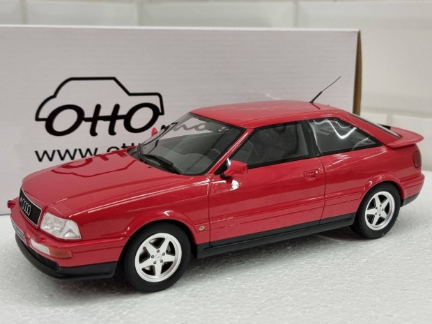 1/18 1:18 AUDI S2 Coup red 1991, Otto mobile model