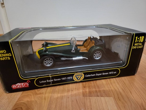 1:18 1/18 Anson Caterham Super 7 modellaut