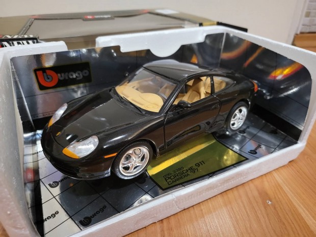 1:18 1/18 Burago Porsche 911 modellaut