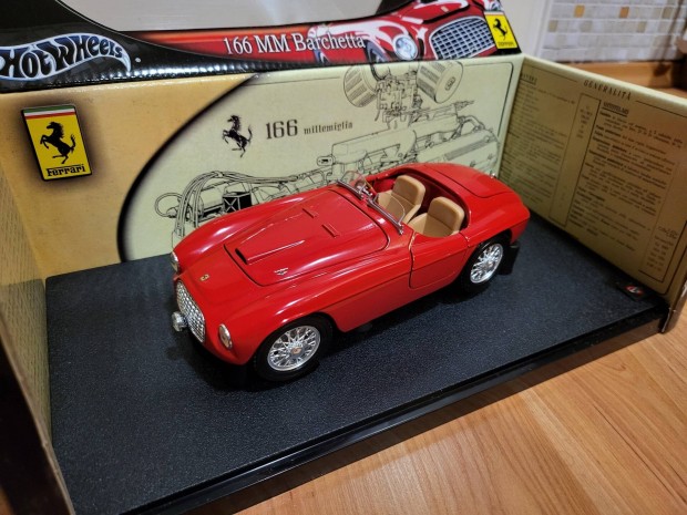 1:18 1/18 Hot Wheels Ferrari 166 MM Barchetta modellaut