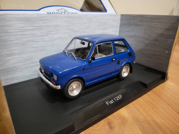 1:18 1/18 MCG Fiat 126p Polski modellaut