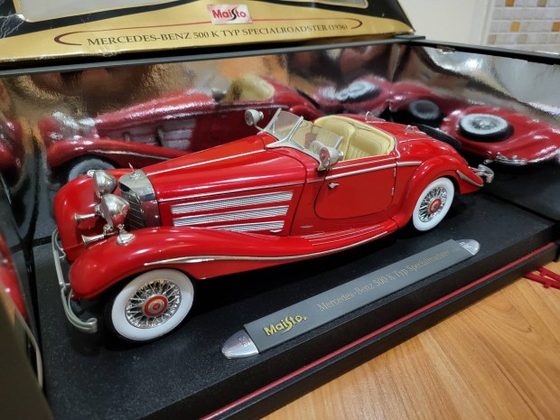 1:18 1/18 Maisto Mercedes 500K modellaut